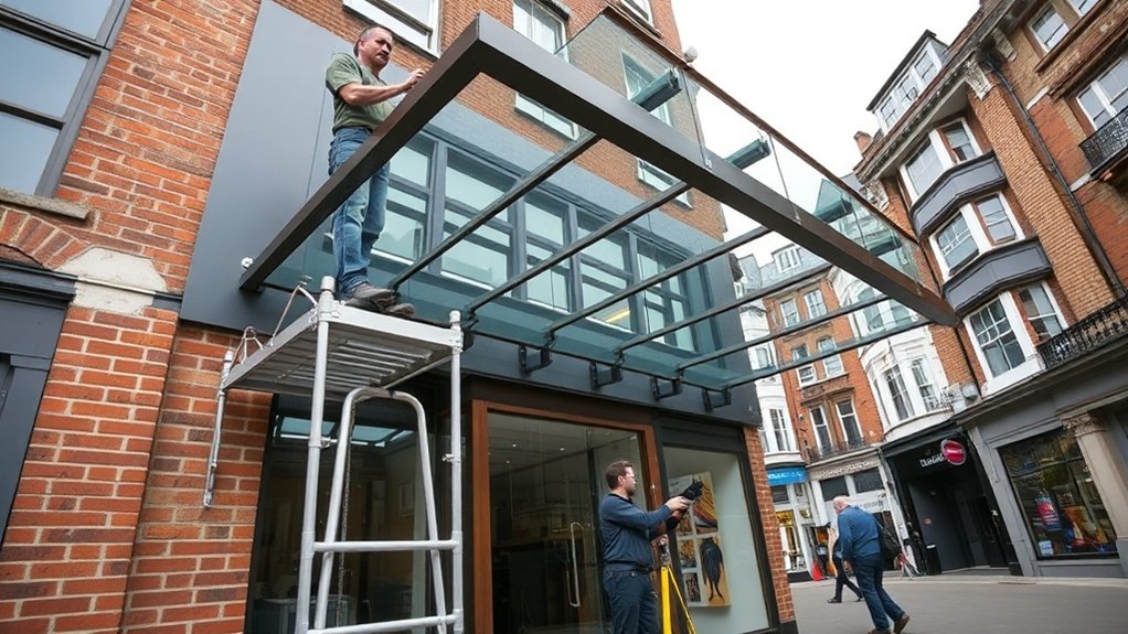 Shopfront Canopy Isleworth