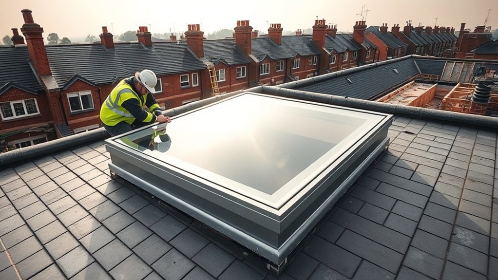 Skylight Installation Syon Park