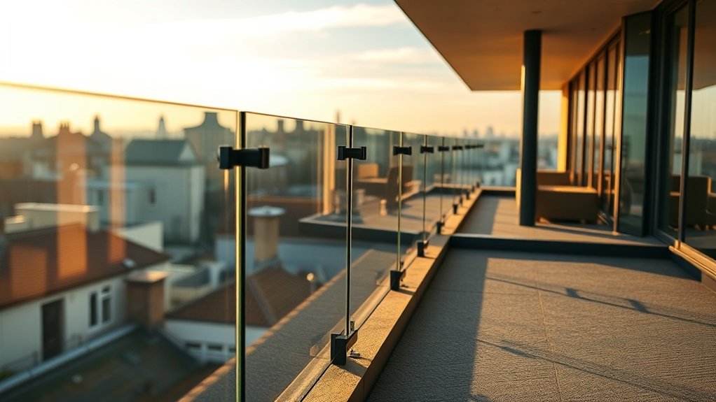 Terrace Glass Balustrades Isleworth