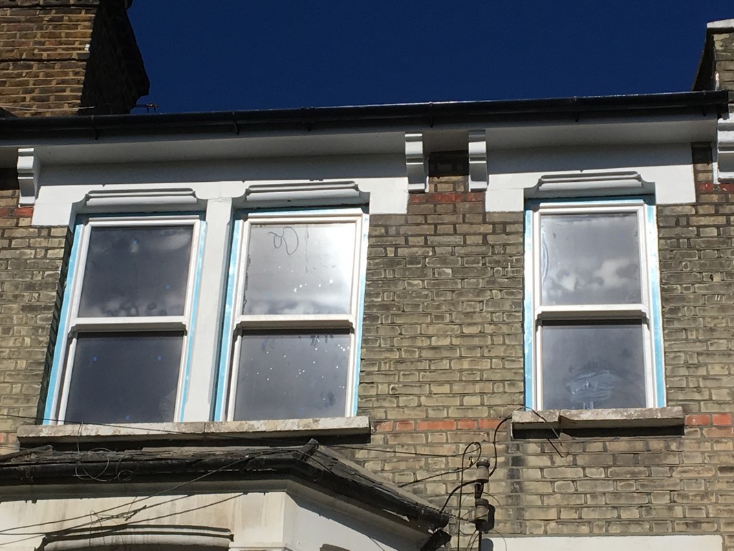New uPVC sash windows fitted on Victorian terrace in Isleworth